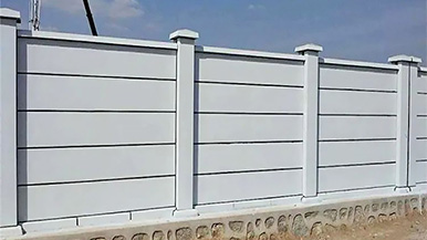 装配式条式围墙板成套设备 条式围墙板设备 预制围墙板设备